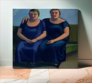Πίνακας, To sisters by Vilhelm Lundstrøm