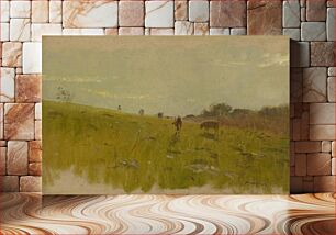 Πίνακας, To the pasture by László Mednyánszky