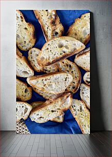 Πίνακας, Toasted Bread Slices Φρυγανισμένες φέτες ψωμιού