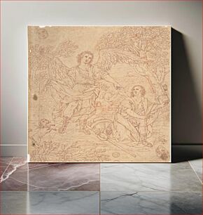Πίνακας, Tobias and the Angel by Anonymous, Italian, Roman-Bolognese, 17th century