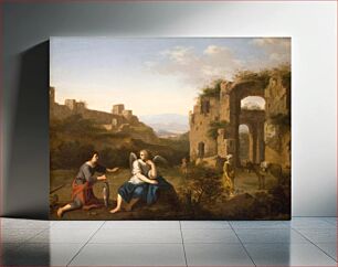 Πίνακας, Tobias and the angel by Toussaint Gelton