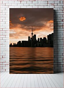 Πίνακας, Toronto Skyline at Sunset Ορίζοντας του Τορόντο στο ηλιοβασίλεμα