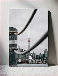 Πίνακας, Toronto Skyline with CN Tower Ορίζοντας του Τορόντο με Πύργο CN