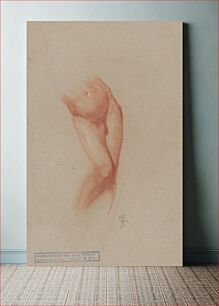 Πίνακας, Torso of male nude by Jozef Hanula