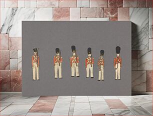 Πίνακας, Toy soldier paper dolls (ca. 1830) in high resolution by Henry Sayers