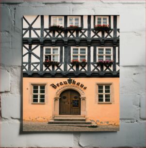 Πίνακας, Traditional Brauhaus Building Παραδοσιακό κτήριο Brauhaus