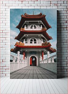 Πίνακας, Traditional Chinese Pagoda Παραδοσιακή κινέζικη παγόδα
