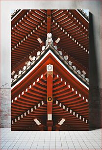 Πίνακας, Traditional Japanese Architectural Detail Παραδοσιακή ιαπωνική αρχιτεκτονική λεπτομέρεια