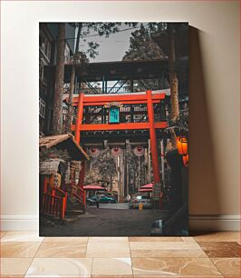 Πίνακας, Traditional Japanese Torii Gate Παραδοσιακή ιαπωνική πύλη Torii