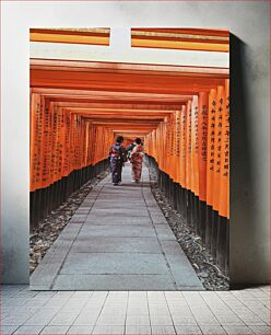 Πίνακας, Traditional Japanese Torii Gates Παραδοσιακές ιαπωνικές πύλες Torii