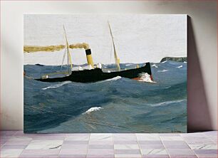 Πίνακας, Tramp Steamer oil painting by Edward Hopper