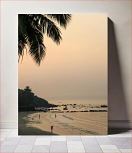 Πίνακας, Tranquil Beach at Sunset Ήσυχη παραλία στο ηλιοβασίλεμα