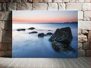 Πίνακας, Tranquil Seascape at Sunset Ήρεμο θαλασσινό τοπίο στο ηλιοβασίλεμα
