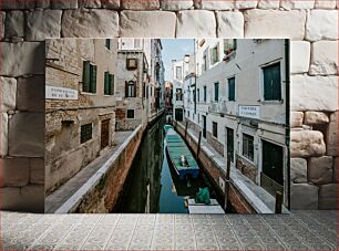 Πίνακας, Tranquil Venice Canal Ήρεμο κανάλι της Βενετίας
