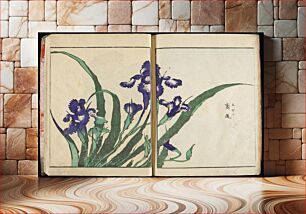 Πίνακας, Transmitting the Spirit and Revealing the Form of Things: Hokusai's Garden of Pictures (1843) in high resolution by Katsushika Hokusai