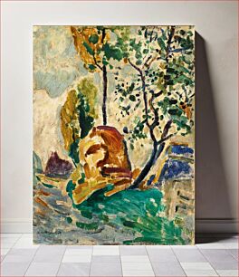 Πίνακας, Tree and Rock by Alfred Henry Maurer