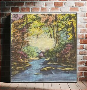 Πίνακας, Tree-lined river