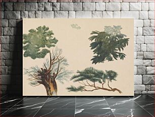Πίνακας, Trees and Foliage