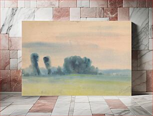 Πίνακας, Trees in the meadow by Zolo Palugyay
