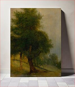 Πίνακας, Trees on a slope, Jozef Bozetech Klemens