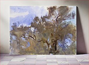 Πίνακας, Treetops against Sky (ca. 1909–1913) by John Singer Sargent