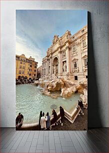 Πίνακας, Trevi Fountain in Rome Φοντάνα ντι Τρέβι στη Ρώμη
