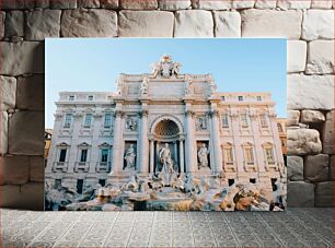 Πίνακας, Trevi Fountain in Rome Φοντάνα ντι Τρέβι στη Ρώμη