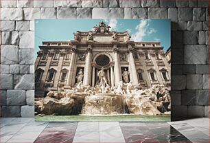 Πίνακας, Trevi Fountain, Rome Φοντάνα ντι Τρέβι, Ρώμη