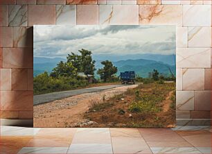 Πίνακας, Truck on Mountain Road Φορτηγό στο Mountain Road