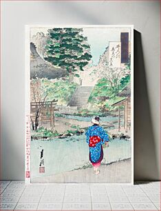 Πίνακας, True View of Benten at Inokashira from the series Gekko’s Miscellaney (ca. 1886–1899) by Ogata Gekko