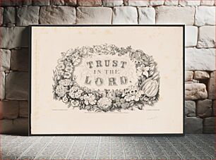 Πίνακας, Trust in the Lord