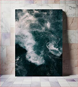 Πίνακας, Turbulent Ocean Waves Ταραγμένα κύματα ωκεανού