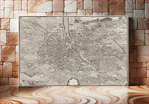 Πίνακας, Turgot map of Paris, a highly accurate and detailed map of the city of Paris as it appeared in 1734–1736