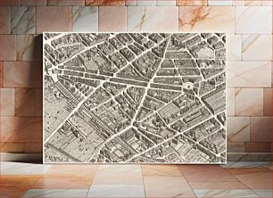 Πίνακας, Turgot map of Paris, a highly accurate and detailed map of the city of Paris as it appeared in 1734–1736