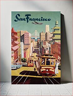 Πίνακας, TWA San Francisco Poster (2015) chromolithograph art by San Diego Air & Space Museum Archives