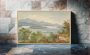 Πίνακας, Twelve Adirondack sketches - Lake Champlain by Robert D. Wilkie