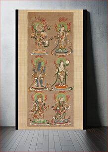 Πίνακας, Twelve Deva Kings (Jūniten), Japan
