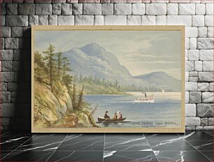 Πίνακας, Twelve Saratoga Views - Lake George from Bolton by Robert D. Wilkie