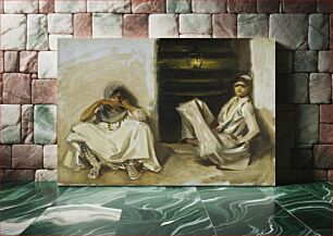 Πίνακας, Two Arab Women (1905) by John Singer Sargent