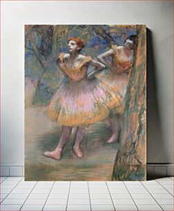 Πίνακας, Two Dancers (1893–1898) by the famous Edgar Degas