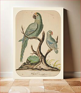 Πίνακας, Two Parrots on a Barren Tree (ca.1916) by Charles Demuth