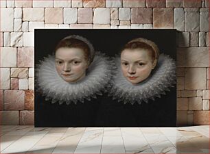 Πίνακας, Two sisters, 1610 - 1615, Cornelis De Vos