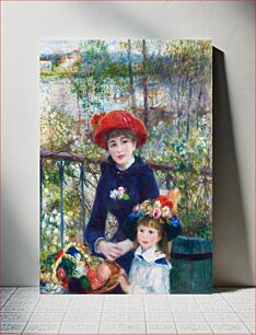 Πίνακας, Two Sisters (On the Terrace) (1881) by Pierre-Auguste Renoir