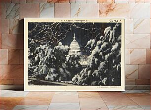 Πίνακας, U. S. Capitol, Washington, D. C