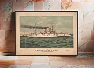 Πίνακας, U.S. cruiser "New York"