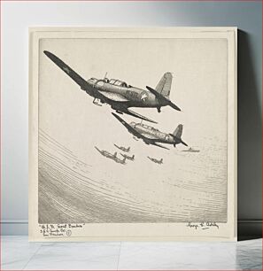 Πίνακας, U.S.N. scout bombers / George C. Ashley