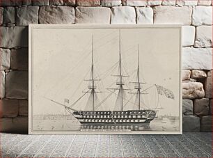 Πίνακας, U. S. Ship North Carolina, 102 Guns