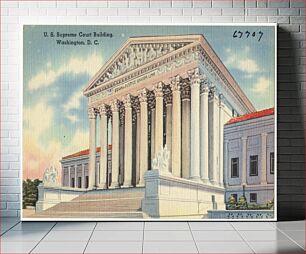 Πίνακας, U.S. Supreme Court Building, Washington, D. C
