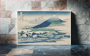 Πίνακας, Umezawa Manor in Sagami Province (1830–1833) in high resolution by Katsushika Hokusai