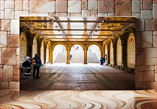 Πίνακας, Under the Arches Κάτω από τις Καμάρες